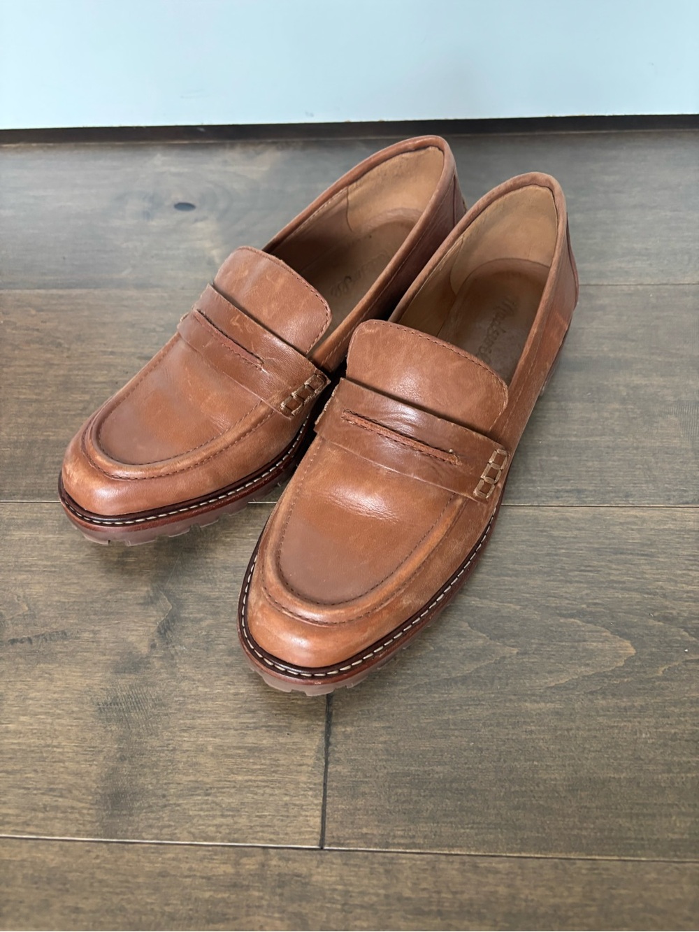MADEWELL, The Corinne Lug Sole Loafer, 7